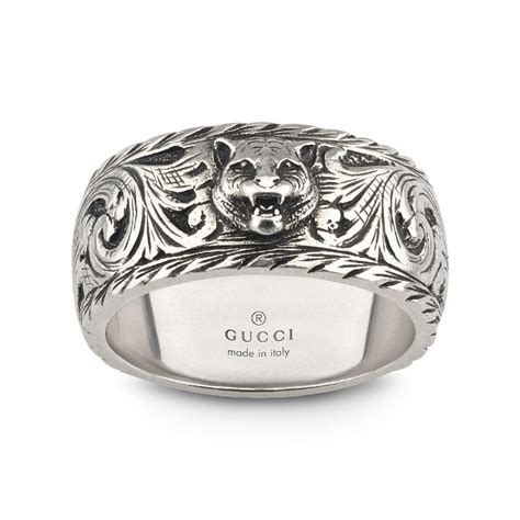 gucci feline ring replica|luxury gucci cat collar.